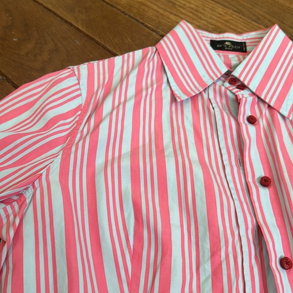 ETRO slim fit striped button down - Picture 5 of 8